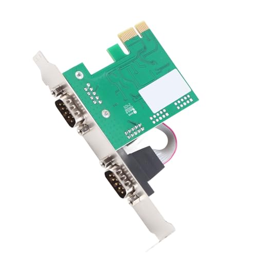POENVFPO PCIE Serial Expansion Card Stable Dual Port PCI Express Full Duplex Controller for Applicable for Industrial PCs Minus40 to 85℃