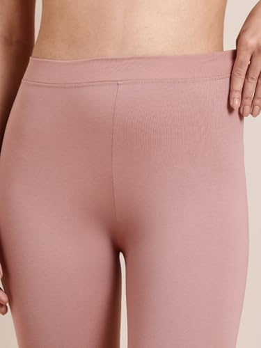 Image of TWIN BIRDS Tailored Cut and Classic Fit Super Stretchable Elastane Fabric Churidar Leggings for Women