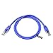 CableCreation 10 Feet (5-Pack) CAT 5e Ethernet Patch Cable, RJ45 Computer Network Cord, Cat 5e Patch Cord LAN Cable UTP 24AWG+100% Copper Wire, 3m, Blue Color