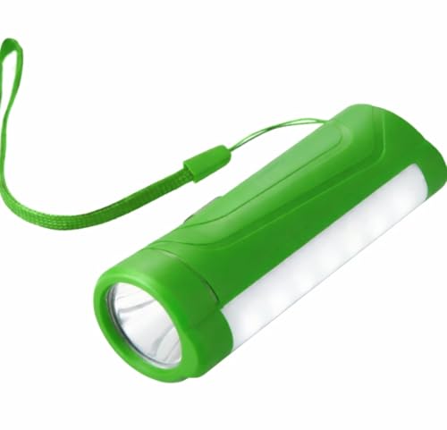 Image of 4-in-1 LED Railway Signal Torch,Railway tri Colour Torch,All Right Light (Green),Rechargeable Flashlight for Railway Signaling,