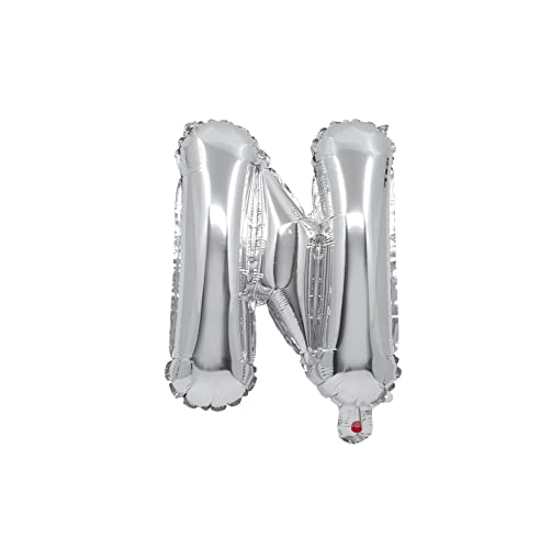 Procos 91263 - Ballon Gonflable Lettre N hélium Ballon Anniversaire décoration Cadeau