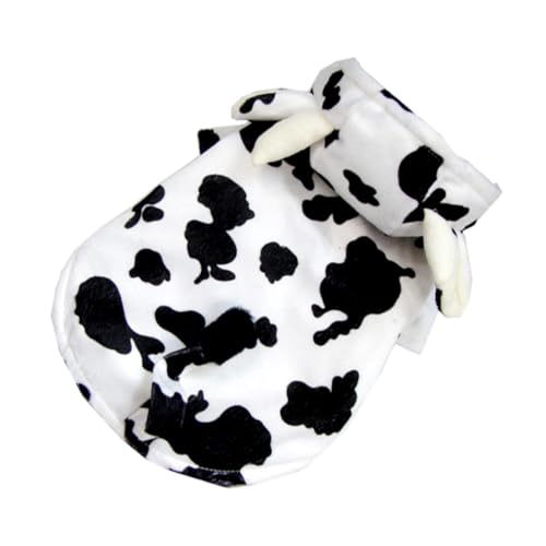 Disfraz para perro patrón vaca talla M