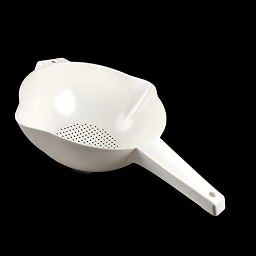 Tupperware Strainer 2 Quart Colander With Handle In Bright White #TOP2