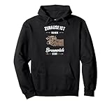 Braunvieh Rind I Schweiz Rinderzucht für Rinderhalter Pullover Hoodie