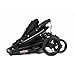 Valco Baby Slim Twin Stroller 2024 (Licorice) - Lightweight Double Stroller Side by Side, Compact Fold, Toddler Twin with Large SPF50 Canopy, Adjustable Footrest, and Reclining Seats