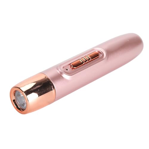 Zisemeil Mini Lámpara Ultravioleta de Mano para Uñas, Secado Rápido para Uñas de Gel, Portátil, Recargable por USB para Uso Doméstico (Oro rosa)