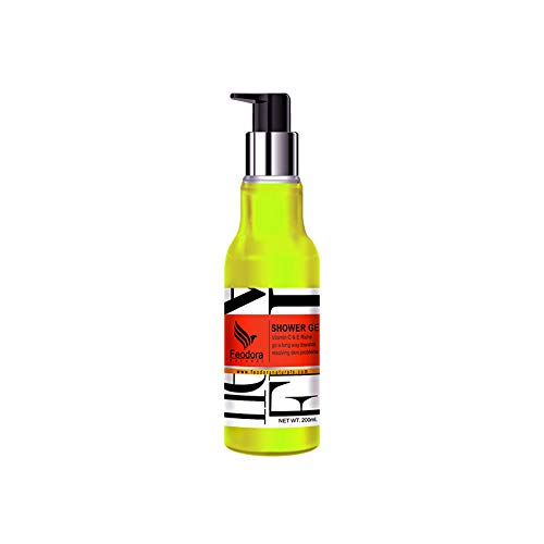 Feodora NATURAL Shower Gel, Vitamin C & E Rich, Resolve Skin Problems, 200ml
