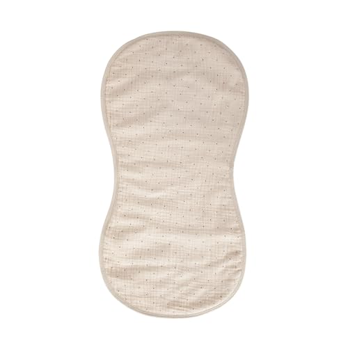 HOUSBAY Burp Cloths 100% Cotton Three Size Extra Soft Super Absorbent Baby Burping Cloth Newborn Bib Milk Spit Up Rags for Boys Girls3