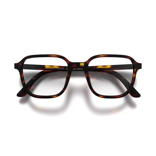 LONDON MOLE® Hollywood reading glasses | Cool square shaped readers | Men’s Women’s Unisex | Spring hinges
