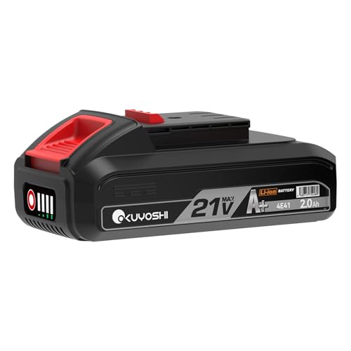 Amazon.co.jp: OKUYOSHI バッテリー リチウムイオン 21V 2000mAh 残量