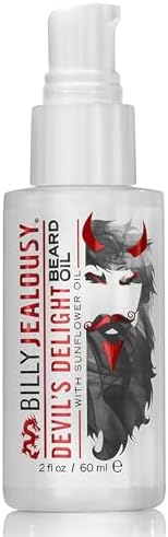 Billy Jealousy Beard Oil for Men, Lightweight, Low Shine, and Hydrating Beard Moisturizer for Softer Hair, Helps Prevent Itching and Flakes
