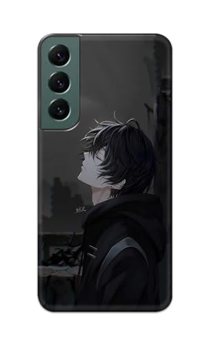 Image of PRINTFIDAA Printed Hard Back Cover Case for Samsung Galaxy S22 5G Back Cover (Famous Anime Cartoon Character) -112