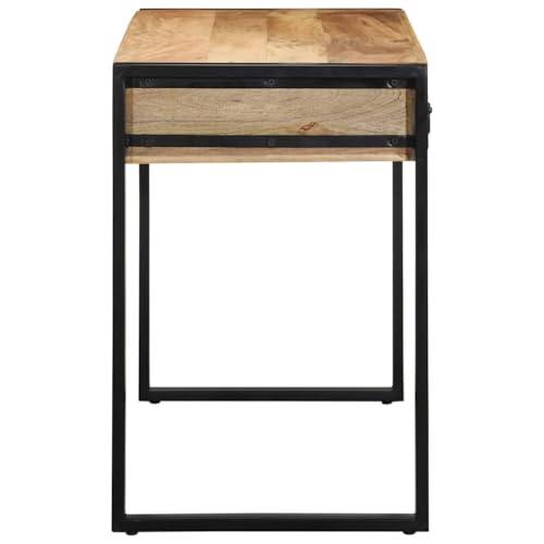 Bureau informatique pour télétravail avec étagère, meuble secrétaire assis debout