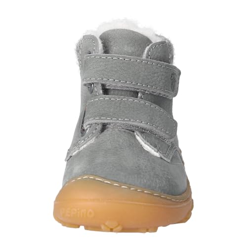 RICOSTA Jungen Stiefel NICO, Kinder Lauflernschuhe, Weite: Weit, terracare,Barfuß-Schuh, Booties, wasserdicht, Klettstiefel, Salbei (570)… – Ansicht 5