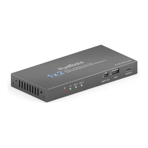 Répartiteur HDMI2.1 1 x 2 résout les conflits d'affichage 8K et extrait le son de vos écrans