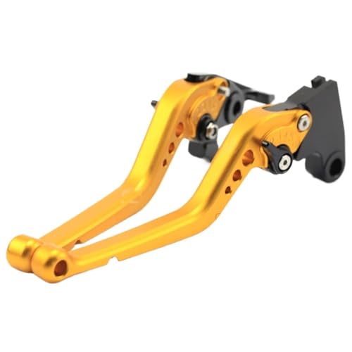 �V���[�g/�����O�u���[�L�N���b�`���o�[ �̂��߂� S1000RR 2010-2018�p �̂��߂� S1000R 2014-2018�p �̂��߂� HP4 2011-2015�p �I�[�g�o�C�����\ CNC�A���~�j�E�� �o�C�N�N���b�`���o�[(Long gold)