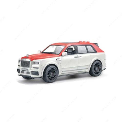 Image of 1:24 Rolls-Royce Cullinan Maisary - Premium Car Model, Luxury SUV Replica Pullback Metal Toy Car (Multicolor)(Pack of 1)