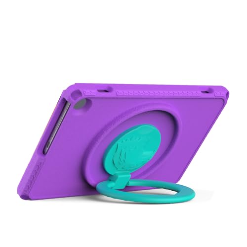 Funda Max 11 con soporte giratorio carcasa protectora EVA morada 3