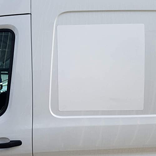 Image of 2 Pack Blank Magnets with Rounded Corners, Blank Car Magnet Set - Magnet for Commercial or Marketing Vehicles to Advertise Business, Company Logo, and Prevent Car Scratches & Dents (12x12)