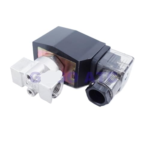 Vanne solénoïde 150Bar haute pression eau 1/4 BSP 220V inox