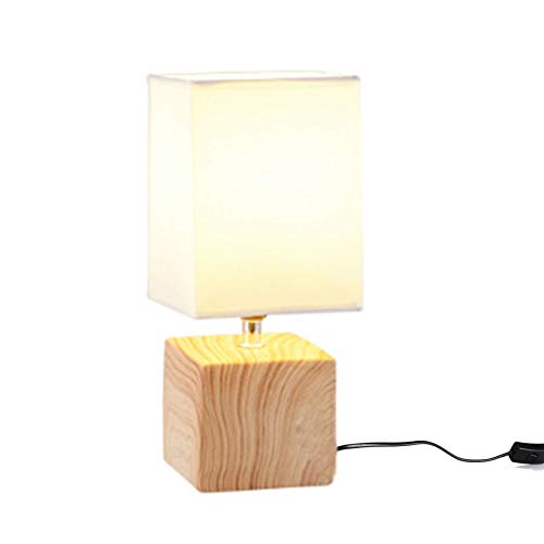 Lampe de table en céramique marbrée beige pour chevet et salon style moderne unique