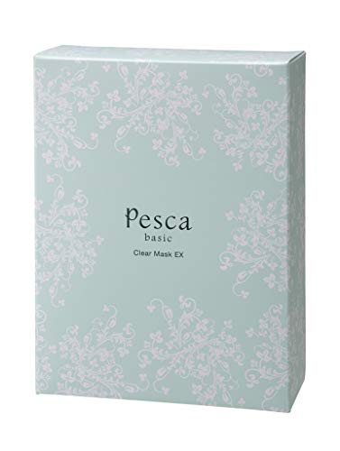 PESCA (�y�X�J) �y�N���A �}�X�N EX 15������z�G�X�e�T�������琶�܂ꂽ���ϐ� �w�N���A���[�V�����x�g�p �Z���ێ��}�X�N �T�������I���e�����y 3��ނ̃q�A�������_ �R���[�Q�� �Z���~�h �t���{�_ �����S���זE�G�L�X 3��ނ̐A���G�L�X �z�� 