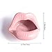 Ceramic Lip Shape Ashtray Cigarette Ash Holder Smoking Accessories Lips Storage Decoration Ashtray Figurines Tabletop Ornaments Creative Cigar Ash Tray For Smokers Home Office Decor (Pink)