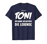 T-Shirts Vorname Toni, Geburtstagsgeschenk