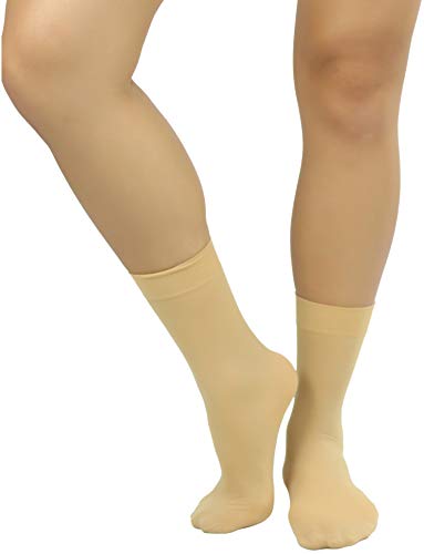 Image of ToBeInStyle Womens Pack of 6 Trouser Solid Print Anklet Socks