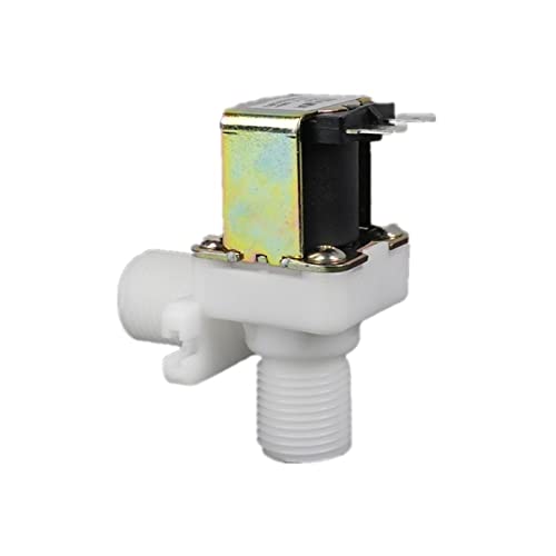 Électrovanne plastique 24V normalement fermée DN15 1/2 valve angle droit - 2