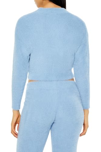 Image of Forever 21 Women's Fuzzy Cardigan Sweater