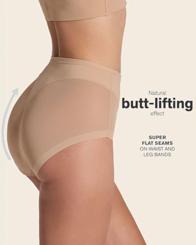Image of Leonisa Invisible Shapewear Panties, High Waisted Tummy Control Women's Underwear