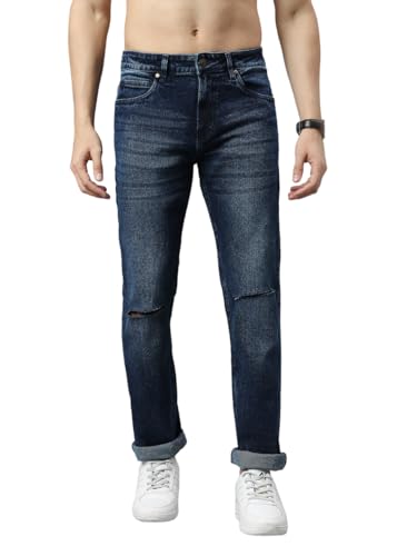 Image of Thomas Scott Men's Regular Fit Mid Rise Mid-Rise Stretchable Jeans