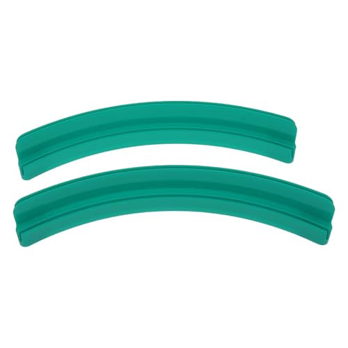 TOYANDONA Soporte para Cartas de Póker Verde 2 Unidades, Estante Curvado de Abs 28 Cm para Juegos de Mesa y Fiestas Familiares, Organizador Compacto para Naipes y Accesorios de Escritorio