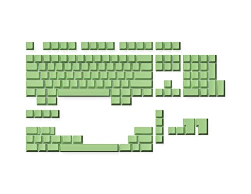 Ranked Blank Premium Keycap Set, Pistacchio, 139 Keys