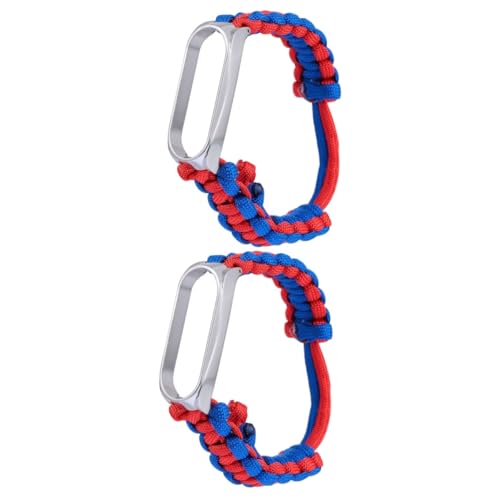 Sangles tressées de montre Mi Band 5 pour hommes actifs et ados au quotidien