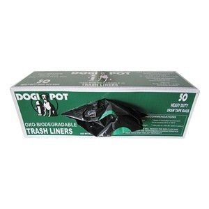 Pet Waste Bags, 15 gal., 1.5 mil, PK50