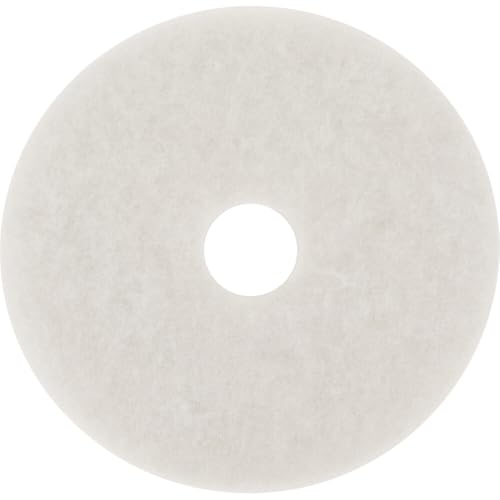3M White Super Polish Pad 4100, 27 in