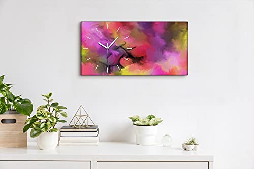 Horloge silencieuse 60x30cm Coloray pour un sommeil paisible sans tic-tac - 4