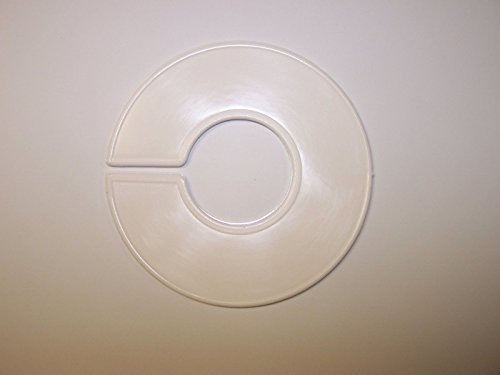 Clothing Rack Rod Blank Round Dividers 12 NEW Blank Round Size Dividers for Retail Clothing Racks for Clothes Stores or Home - 12 Pcs Round Size Rack Dividers Box