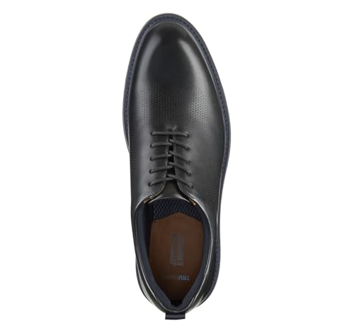 Johnston & Murphy Men's Upton One-Piece Perfed Plain Toe Dress Casual Lace-Up Shoe2