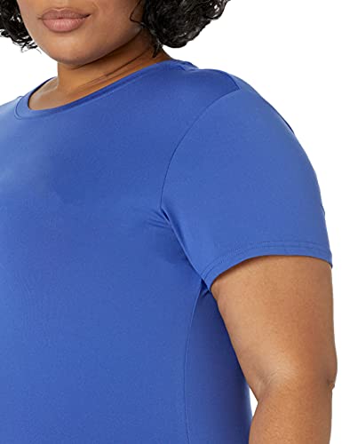Image of Amazon Essentials Women's Active Quick Dry Tech Stretch Short-Sleeve Crewneck T-Shirt, Multipacks