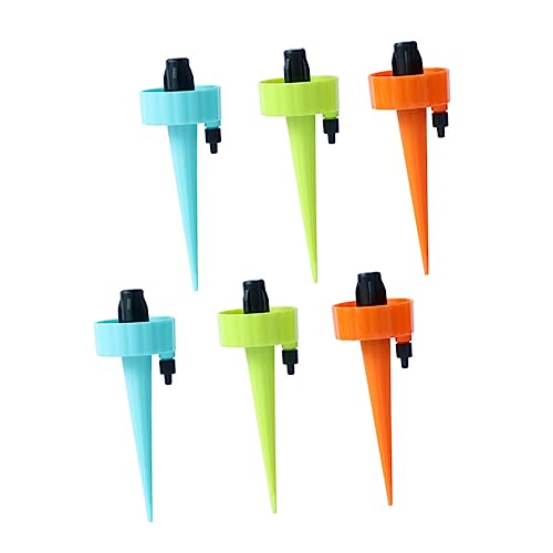 GALPADA 6 Piezas bebedero de riego por goteo para agua ser de riego por goteo plantas decoración jardin decoración jardín pico de riego automático espiga de autorriego el plastico