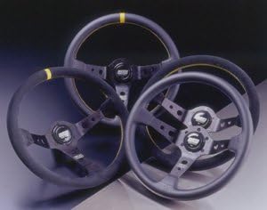 Amazon Atc ステアリングホイール ラリーコーン95 タイプs 350mm ブラックエアー ブルーステッチ Sw00776 ステアリング ハンドル 車 バイク