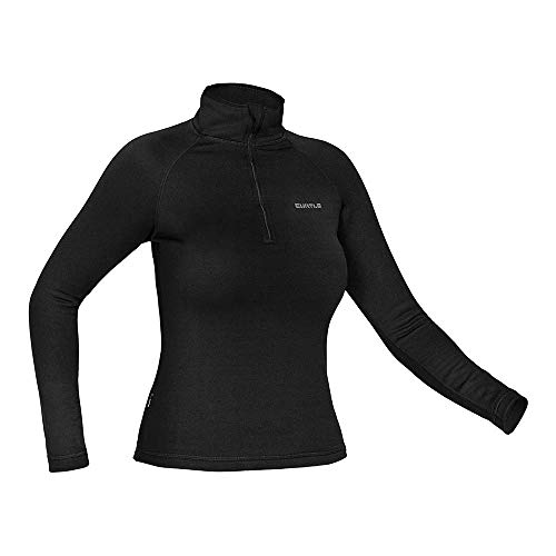Blusa Zip Thermoplus - Feminino Curtlo PP Preto
