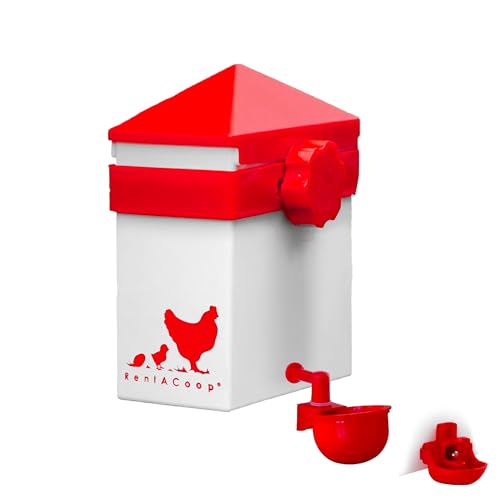 RentACoop 2L(64oz) Automatic Refill Chick Cup Drinker Waterer