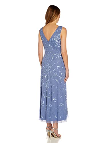 Adrianna Papell Women's Beaded Ankle Length Dress2