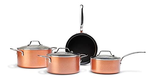Jogo de Panelas com Fundo de Indução 4 Peças Copper, Cobre, Brinox