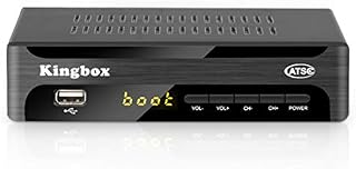 Kingbox Digital Converter Box for Analog TV, ATSC Tuner 1080P with Recording TV