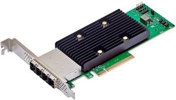 BROADCOM BCM HBA 9600-16e SAS/SATA/NVMe Tri-Mode PCIe Gen 4.0 HBA Cable for Server, Storage Device (SSD, HDD, NVMe)